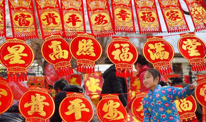 Jubilant Spring Festival markets across China