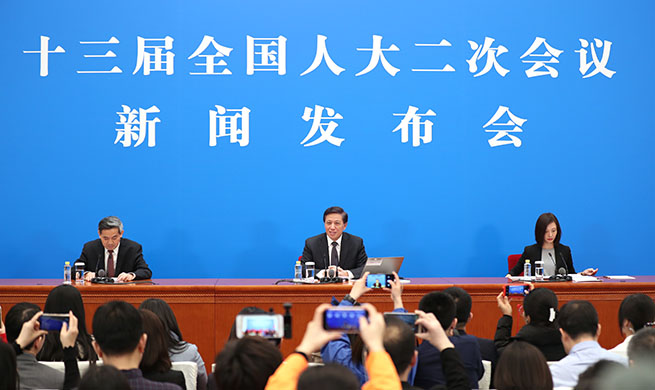 Press conference on agenda of session and work of NPC held in Beijing