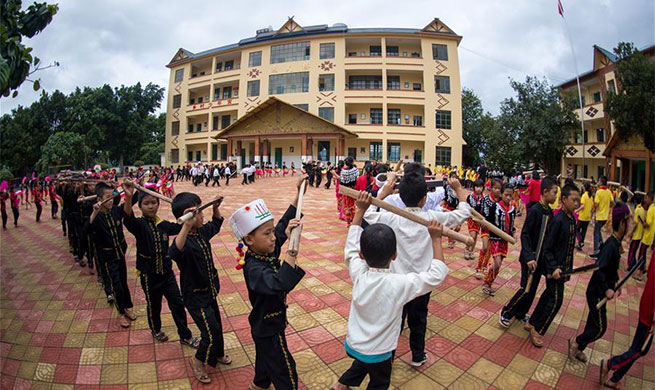 Primary school teaches folk dance to pupils to promote tradition in China's Yunnan