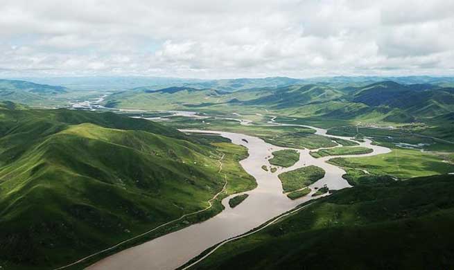 Eco-China: Ecological environment of Gansu improved