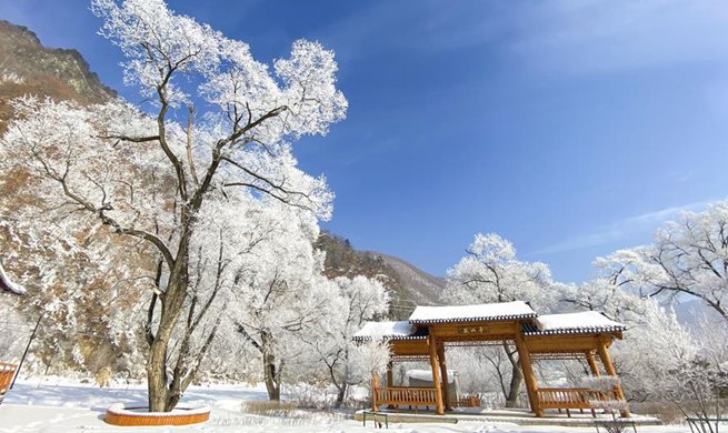 Winter scenery of Jilin