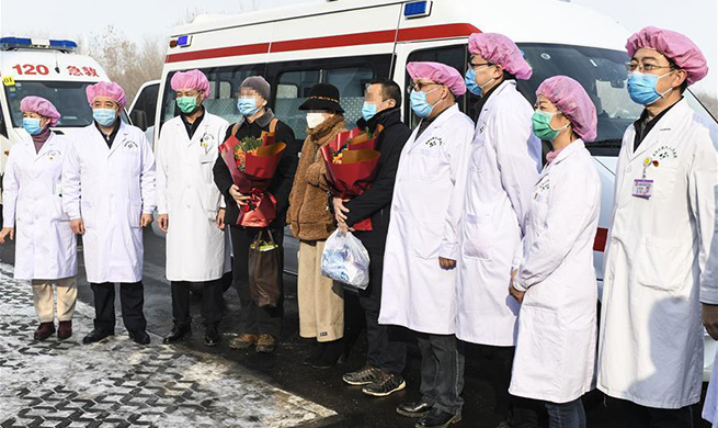 Xinjiang discharges first batch of patients cured of novel coronavirus