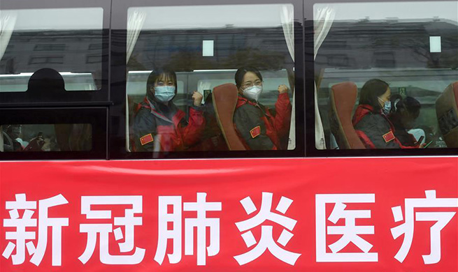 Fourth batch of 453 medical staff from Zhejiang depart for Wuhan