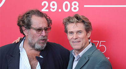 75th Venice Film Festival: photocall for "At Eternity's Gate"