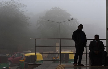 Thick fog hits New Delhi, India