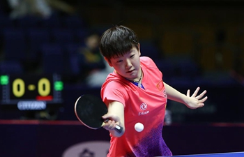 China's Sun Yingsha claims women's singles title at ITTF World Tour Platinum Japan Open