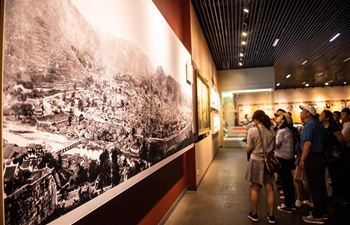 People visit museum of Zunyi Conference in SW China's Guizhou