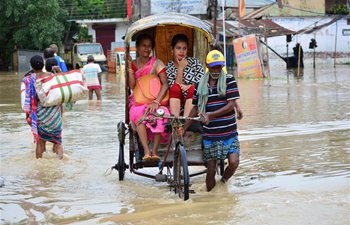 Flood hits Northeastern state of Tripura, India