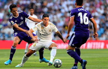 Spanish league soccer match: Real Madrid vs. Valladolid