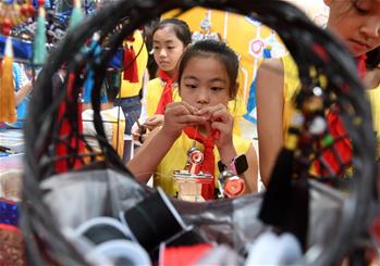 Teenage creativity fair held in Nanning, China's Guangxi