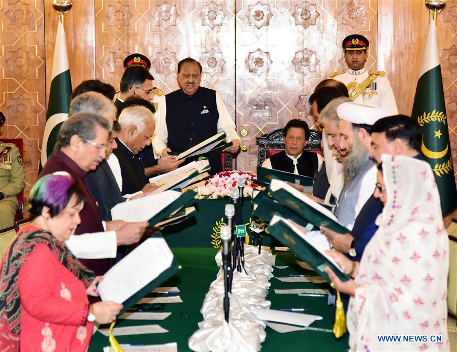 PAKISTAN-ISLAMABAD-NEW CABINET-OATH TAKING CEREMONY