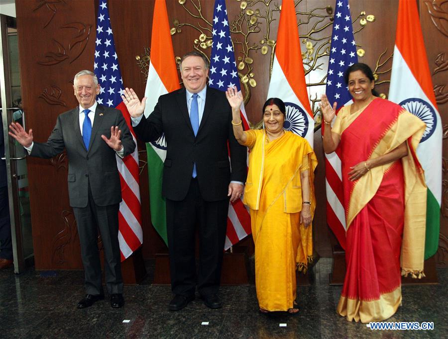 INDIA-NEW DELHI-U.S.-DIALOGUE
