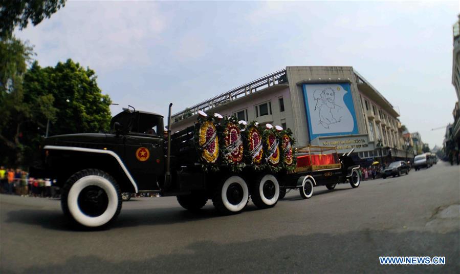 VIETNAM-HANOI-DO MUOI-NATIONAL MOURNING