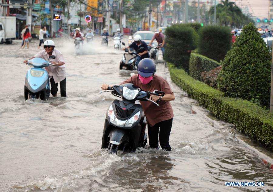 VIETNAM-CAN THO-TIDE-FLOOD
