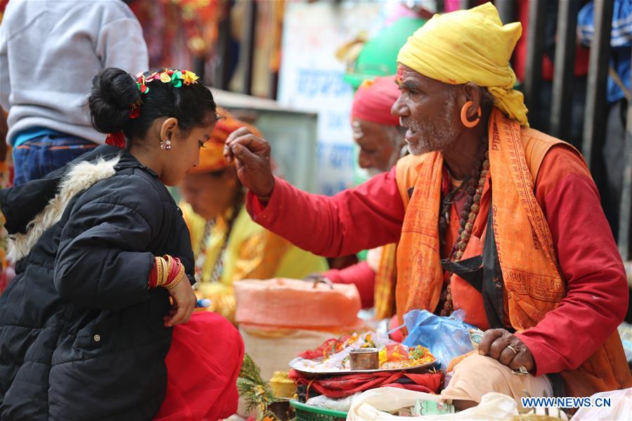 NEPAL-GORKHA-MANAKAMANA TEMPLE-DASHAIN FESTIVAL