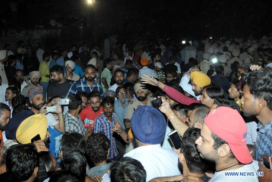 INDIA-PUNJAB-AMRITSAR-TRAIN ACCIDENT