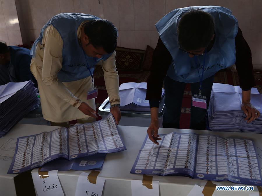 AFGHANISTAN-KABUL-PARLIAMENTARY ELECTIONS-CONCLUDED