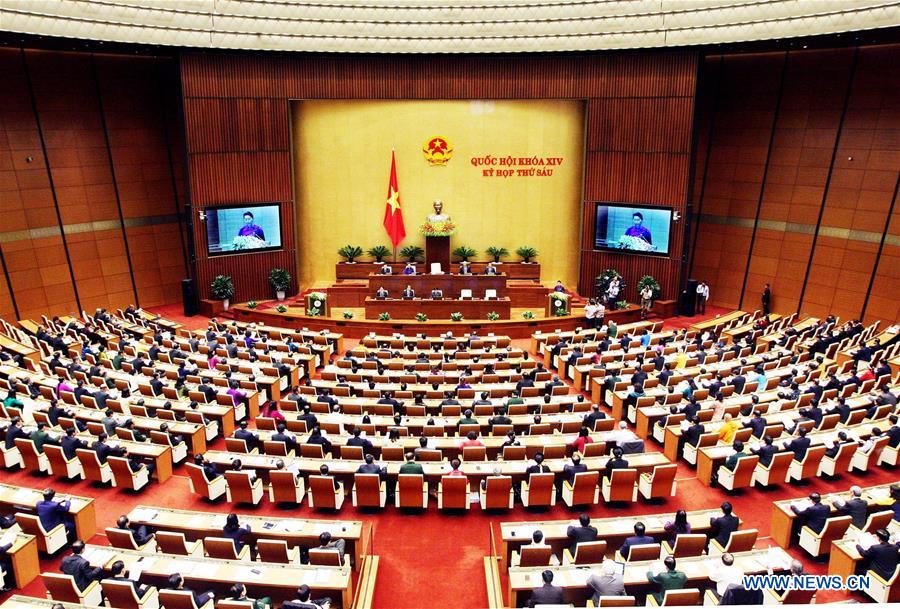 VIETNAM-HANOI-14TH NATIONAL ASSEMBLY-6TH SESSION