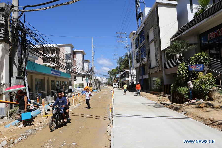 PHILIPPINES-BORACAY ISLAND-REHABILITATION