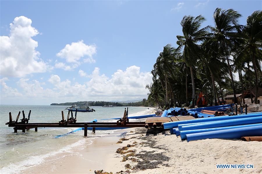 PHILIPPINES-BORACAY ISLAND-REHABILITATION