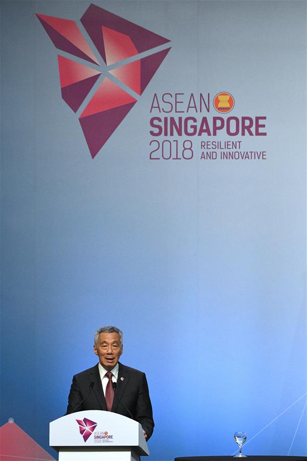 SINGAPORE-ASEAN-SUMMIT-CLOSING CEREMONY