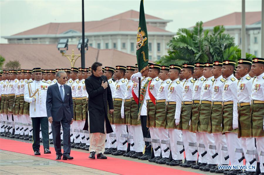 MALAYSIA-PUTRAJAYA-PAKISTAN-PM-VISIT