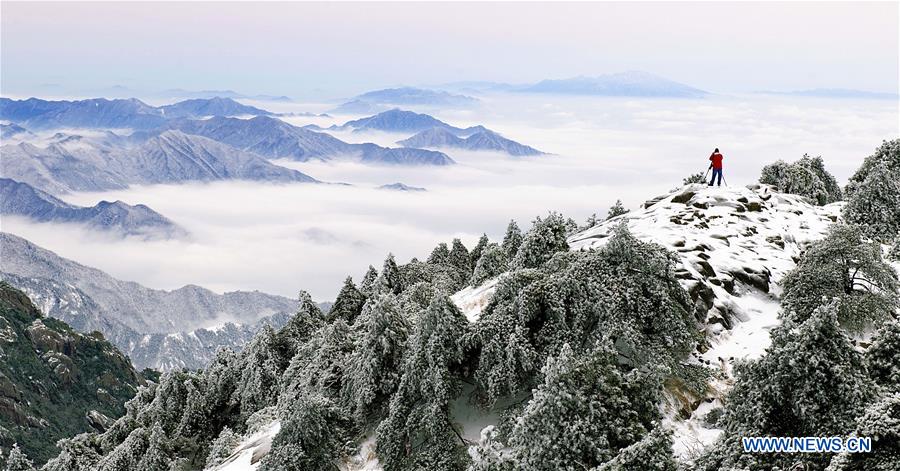 #CHINA-ANHUI-HUANGSHAN MOUNTAIN-SNOW-SCENERY (CN)
