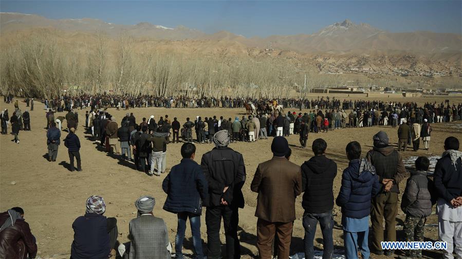 AFGHANISTAN-BAMYAN-BUZKASHI