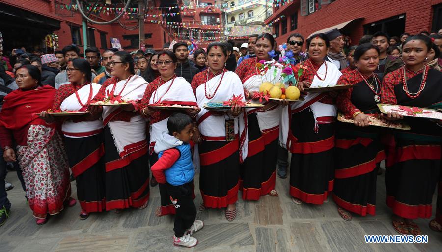 NEPAL-KIRTIPUR-INDRAYANI FESTIVAL 