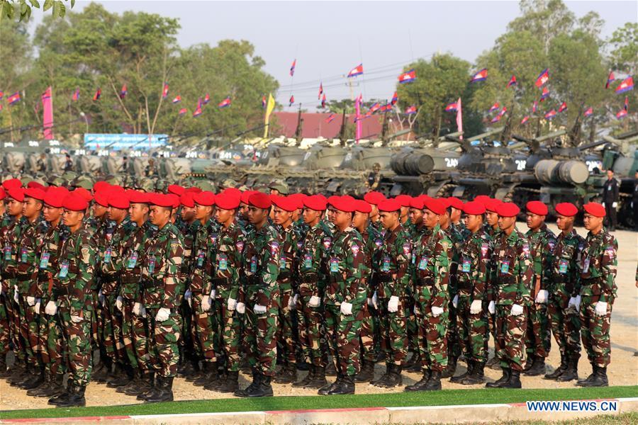 CAMBODIA-PHNOM PENH-ARMY-ANNIVERSARY