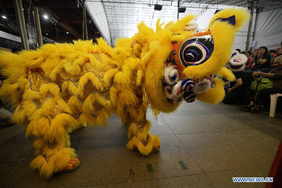 SINGAPORE-LION DANCE-COMPETITION