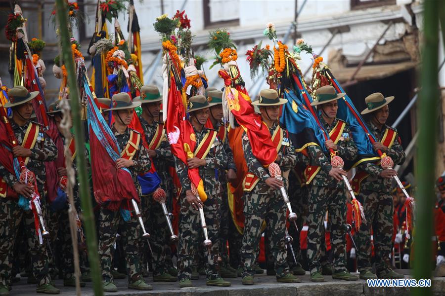 NEPAL-KATHMANDU-BASANTA PANCHAMI FESTIVAL