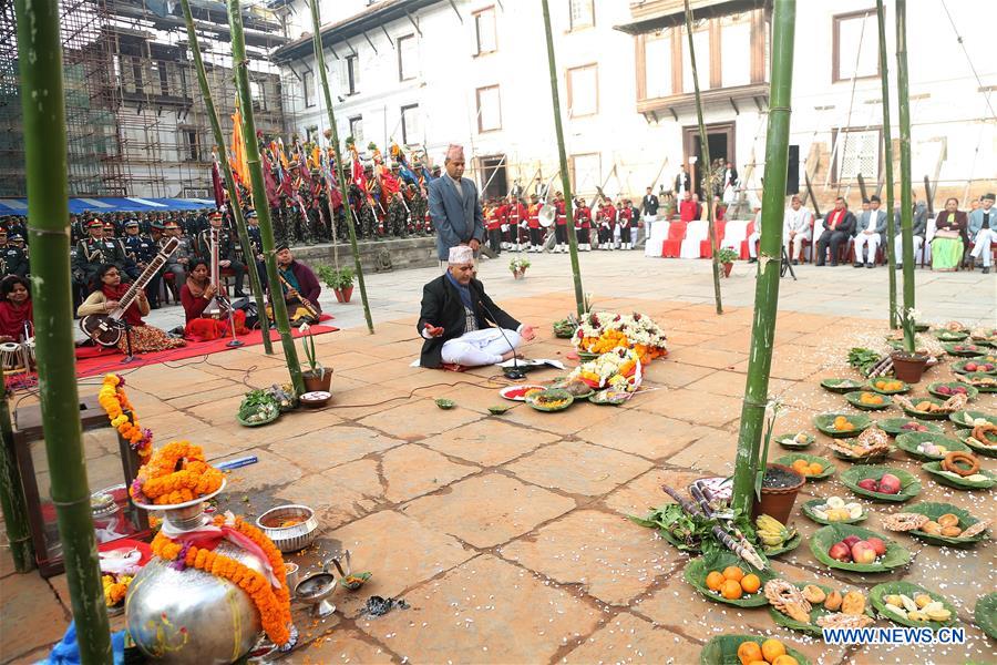NEPAL-KATHMANDU-BASANTA PANCHAMI FESTIVAL