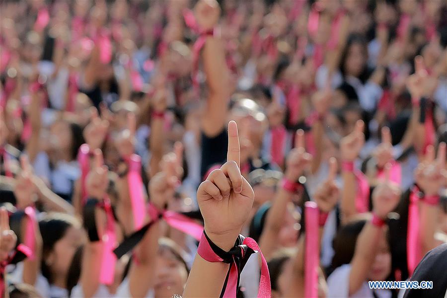 PHILIPPINES-MANILA-DANCE AGAINST VIOLENCE