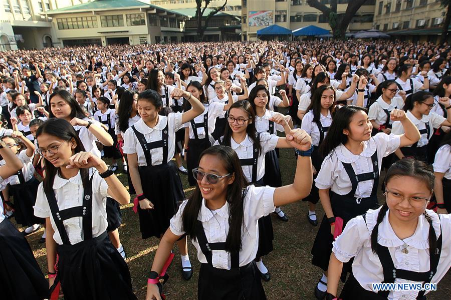 PHILIPPINES-MANILA-DANCE AGAINST VIOLENCE