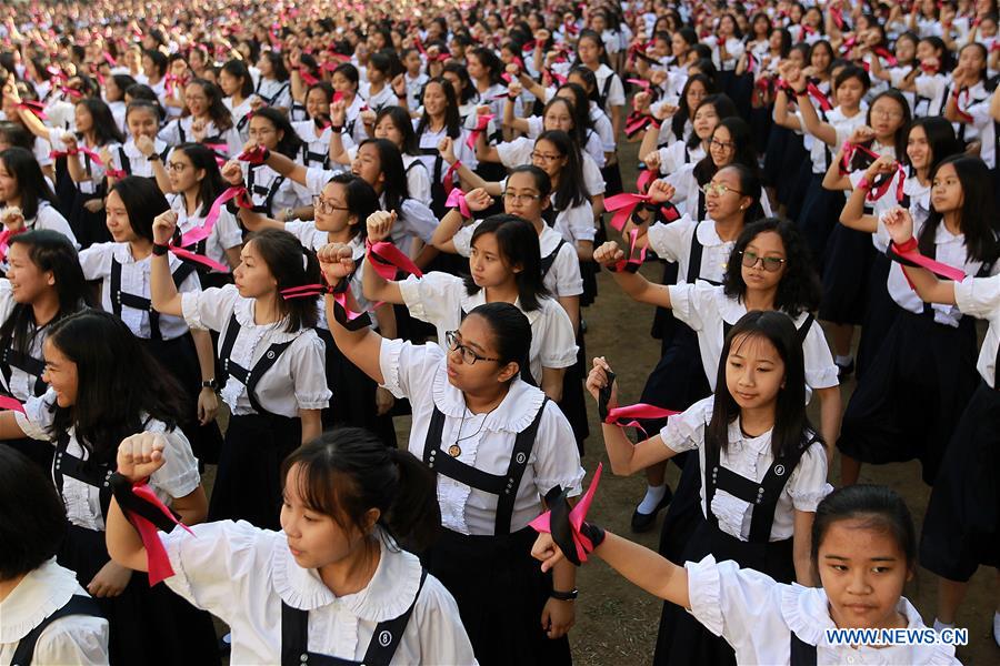 PHILIPPINES-MANILA-DANCE AGAINST VIOLENCE