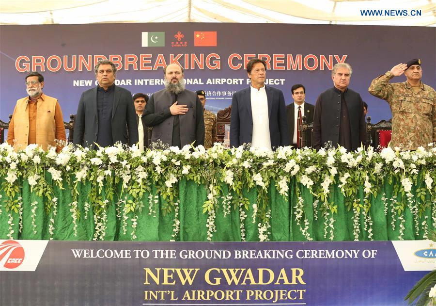 PAKISTAN-GWADAR-AIRPORT-GROUND BREAKING CEREMONY
