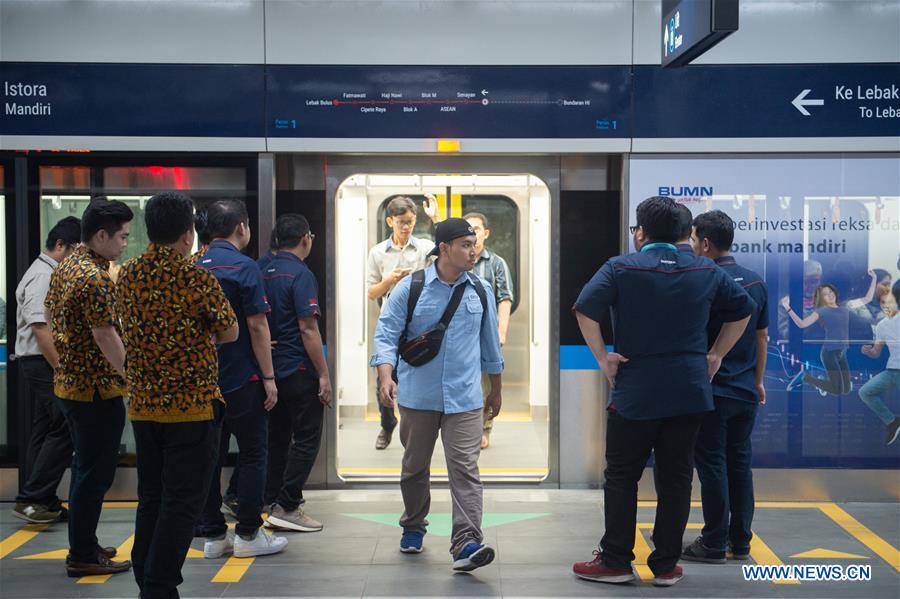 INDONESIA-JAKARTA-TRANSPORT-MRT 