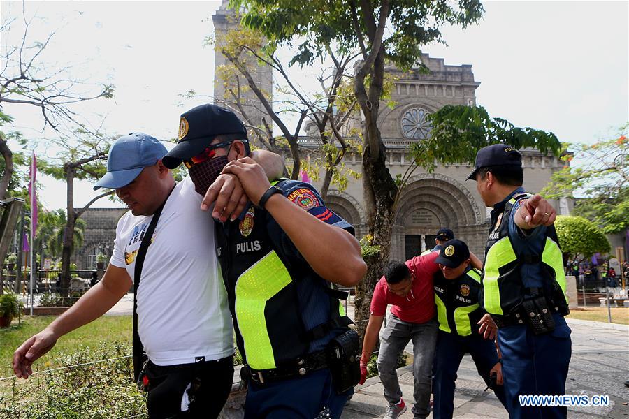 PHILIPPINES-MANILA-ANTI-TERRORISM DRILL