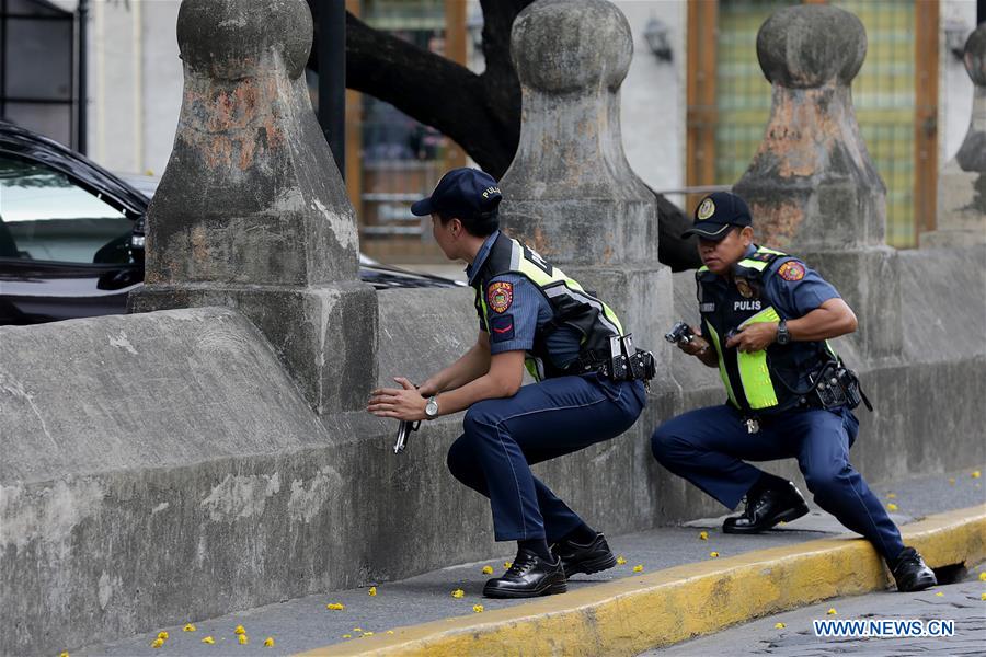 PHILIPPINES-MANILA-ANTI-TERRORISM DRILL