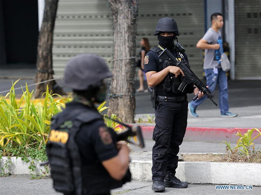 PHILIPPINES-QUEZON CITY-BOMB DRILL