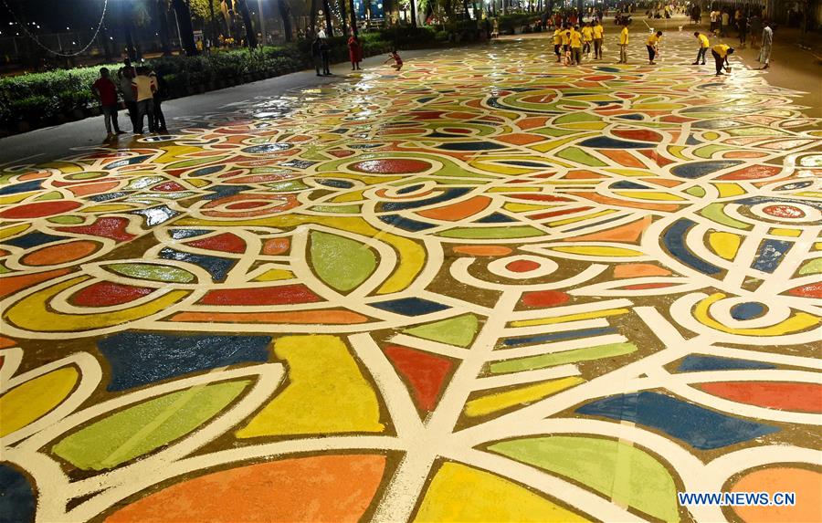 BANGLADESH-DHAKA-BENGALI-NEW-YEAR-GRAFFITI