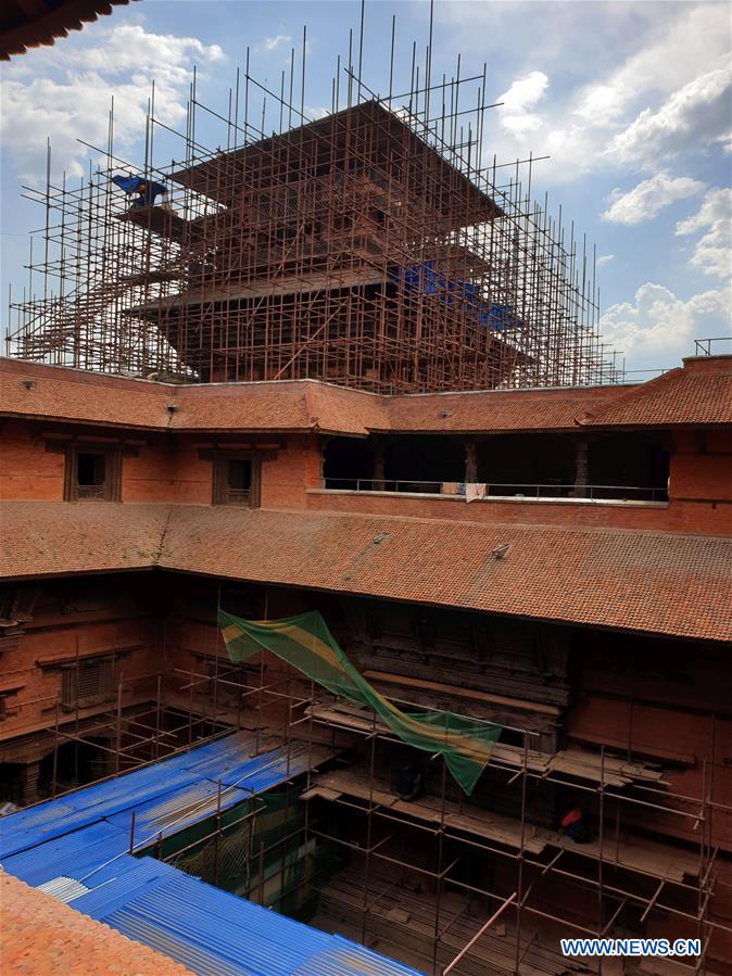 NEPAL-KATHMANDU-RECONSTRUCTION-EARTHQUAKE