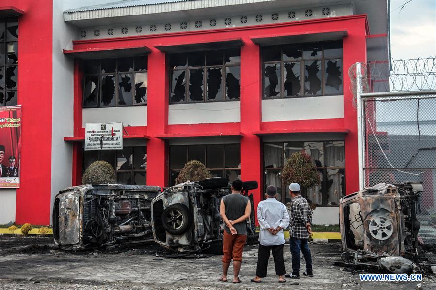 INDONESIA-NORTH SUMATRA-PRISON-RIOT-AFTERMATH