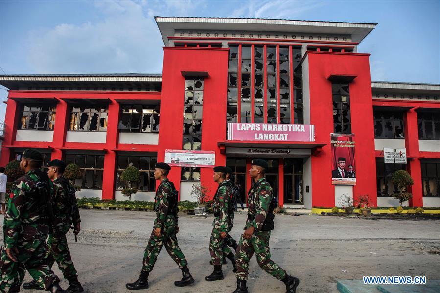 INDONESIA-NORTH SUMATRA-PRISON-RIOT-AFTERMATH