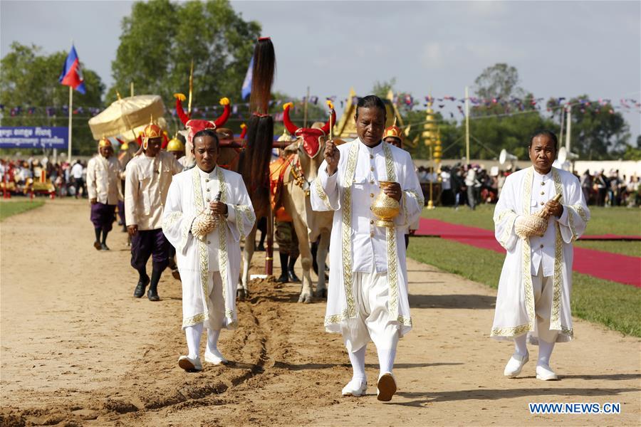 CAMBODIA-TAKEO-ROYAL PLOUGHING CEREMONY-FARMING SEASON
