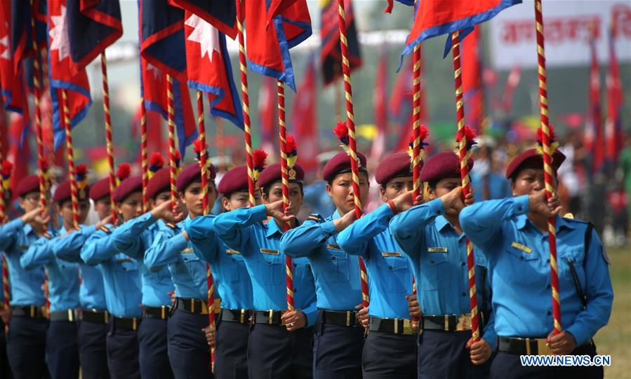 NEPAL-KATHMANDU-REPUBLIC DAY-CELEBRATION
