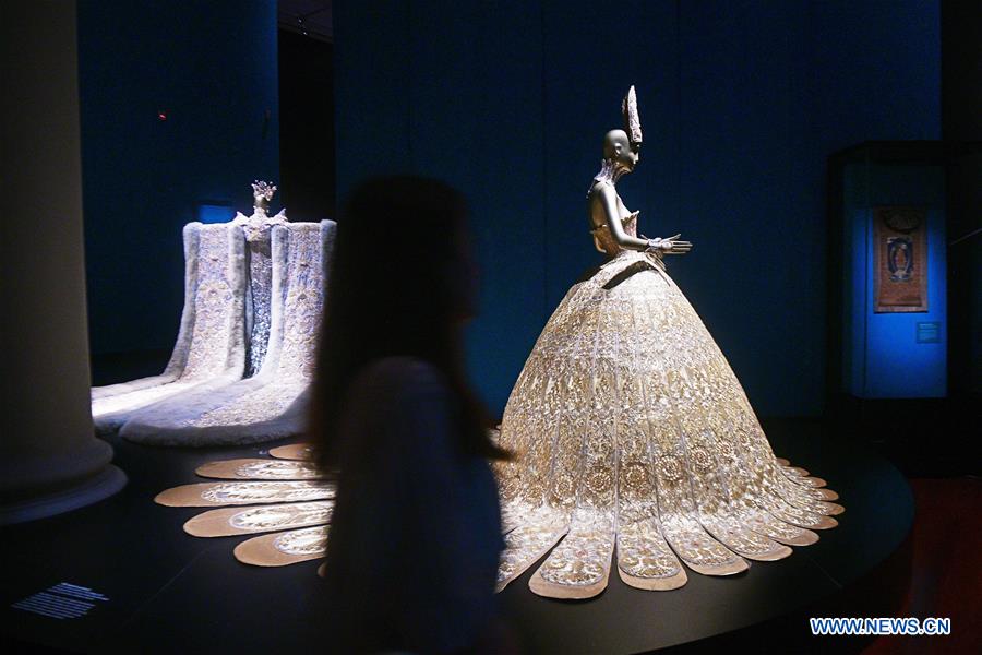 SINGAPORE-CHINESE ART AND COUTURE-EXHIBITION-MEDIA PREVIEW