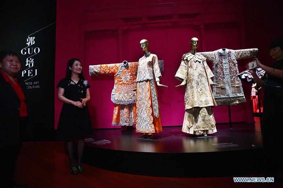 SINGAPORE-CHINESE ART AND COUTURE-EXHIBITION-MEDIA PREVIEW