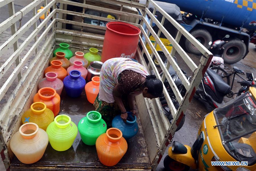 INDIA-CHENNAI-DRNKING WATER-SHORTAGE